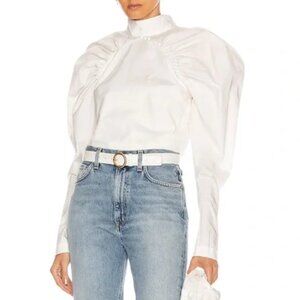 Rotate Birger Christensen Poplin Kim Top